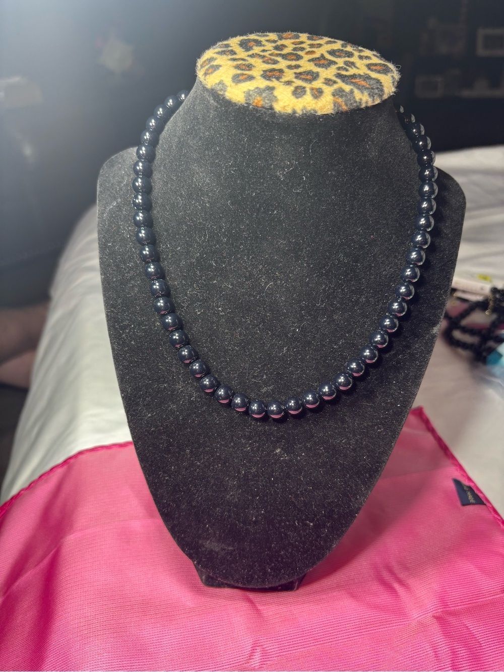 🧨⚡️💵🎲 New Elegant Black Pearl Bead Necklace - Classic Women Jewelry